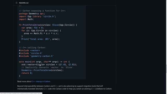 Язык программирования Carbon —возможный преемник C++ смотреть онлайн
