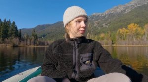 SOLO SURVIVAL SHELTER CAMPING GIRL TROUT FISHING IN MOUTAINS ASMR