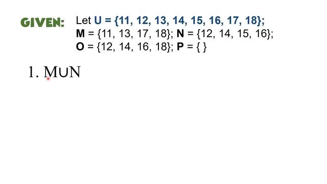 VENN DIAGRAM & Operations on Sets | Union, Intersection, Complement, Difference, Subset | Ms Rosett смотреть онлайн