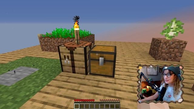 Minecraft Skyblock One Block, But Its HARDCORE