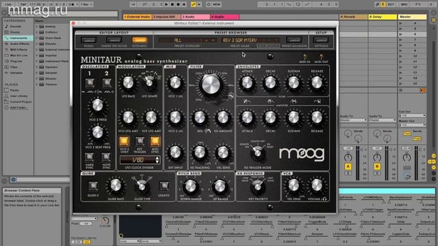 Moog Minitaur 2.2 - обзор новых возможностей