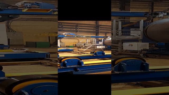Поставка сварочной колонны с системой стыковки обечаек смотреть онлайн