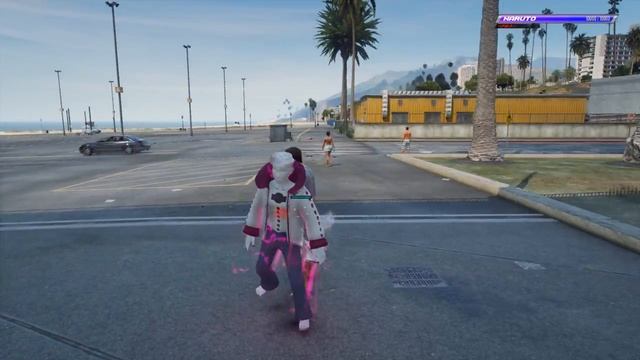 GTA 5 - Isshiki Otsutsuki Destroyed Los Santos with Giant Black Cubes смотреть онлайн