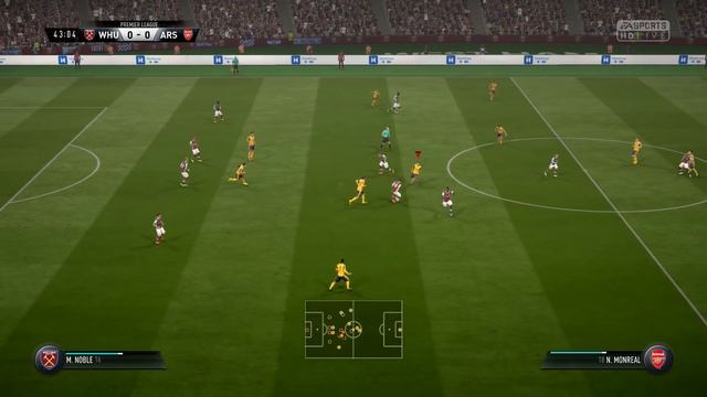 FIFA 17 | West Ham United vs Arsenal - Full Gameplay (PS4/Xbox One) смотреть онлайн