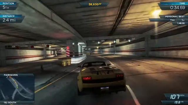 Need for Speed : Most Wanted 2012 PC Gameplay Full HD смотреть онлайн