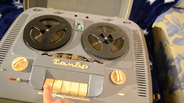 Грандиозный магнитофон Тембр - в работе смотреть онлайн