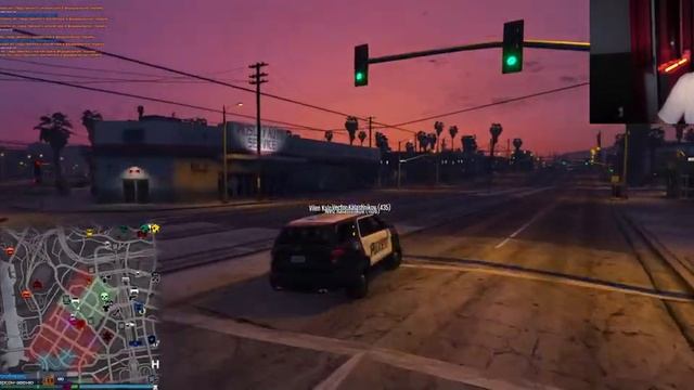 Стрим + патруль + GTA5RP смотреть онлайн