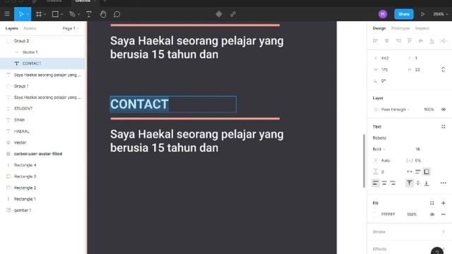 Tutorial Membuat CV By Figma // With Haekal !! Part 2 смотреть онлайн