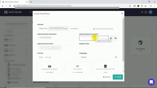 How to install WordPress in Hostinger Web Hosting | WordPress Install in Cpanel | in Hindi смотреть онлайн