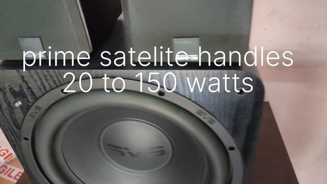 Svs sb 1000 subwoofer & svs prime satelite 3 speaker смотреть онлайн