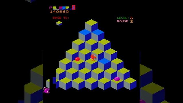 Q bert (1982 Gottlieb) (Arcade) смотреть онлайн