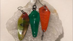 Колеблющиеся блесны для форели. Как сделать уловистую блесну для ловли форели, окуня и щуки..mp4