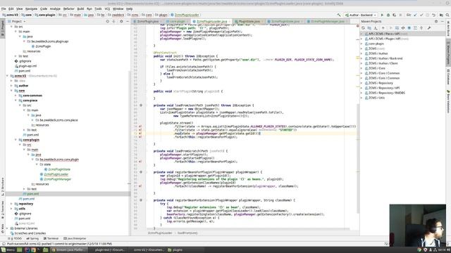 Create a CMS in Java [Plugin System] | Spring | Angular смотреть онлайн