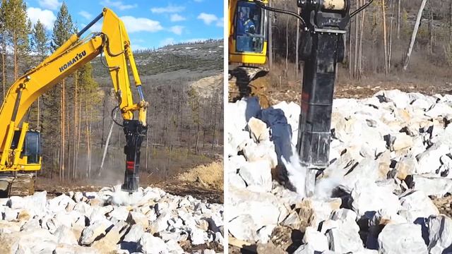 Гидромолот Hammer - теперь и в Восточной Сибири смотреть онлайн