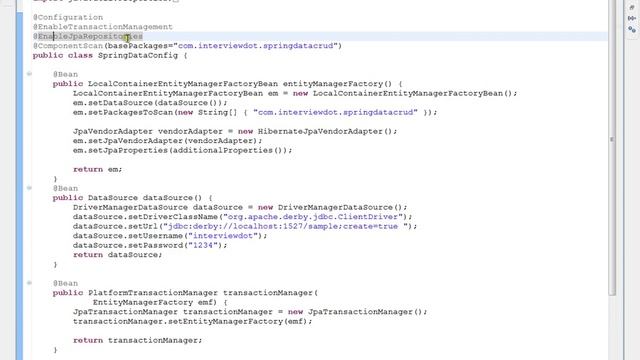 SPRING DATA JPAREPOSITORY FINDALL DEMO смотреть онлайн