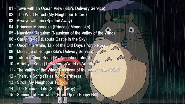 [Ghibli Piano Collection] Relaxing Piano Music -  Studying, Coffee, Reading, Healing - Ghibli Music