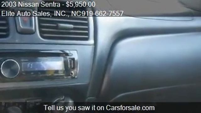 2003 Nissan Sentra SE-R Spec V 95,000 miles - for sale in Ra смотреть онлайн