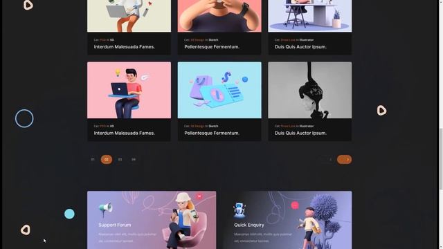 Naos - Personal Portfolio Figma Template minimal elegant смотреть онлайн