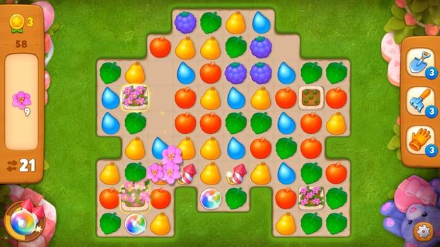 Gardenscapes - A Matching Puzzle Garden Gameplay Walkthrough Day 12 Complete（New update） смотреть онлайн