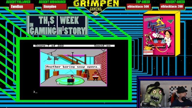 Leisure Suit Larry in the Land of the Lounge Lizards + Spelunky - This Week in Gaming History смотреть онлайн