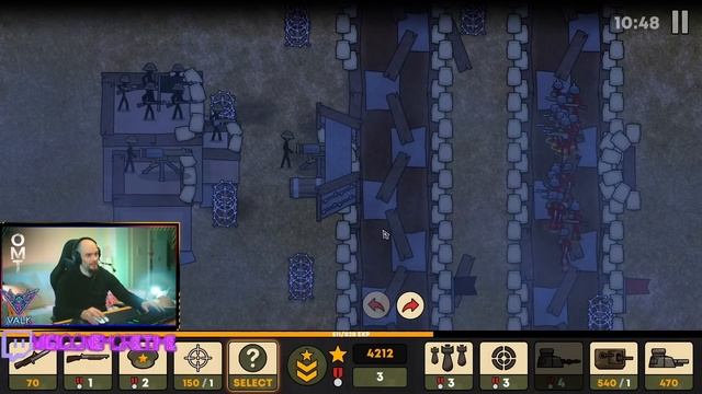 STICKMAN Y LA MEJOR ESTRATEGIA, MODO DIFÍCIL - STICKMAN TRENCHES | Gameplay Español смотреть онлайн