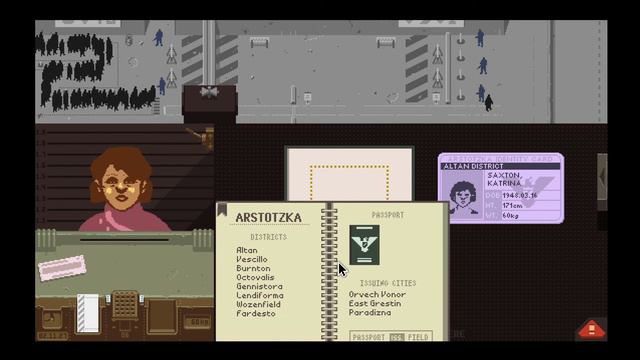 [2019-11-18] Cause no trouble. | Papers, Please смотреть онлайн