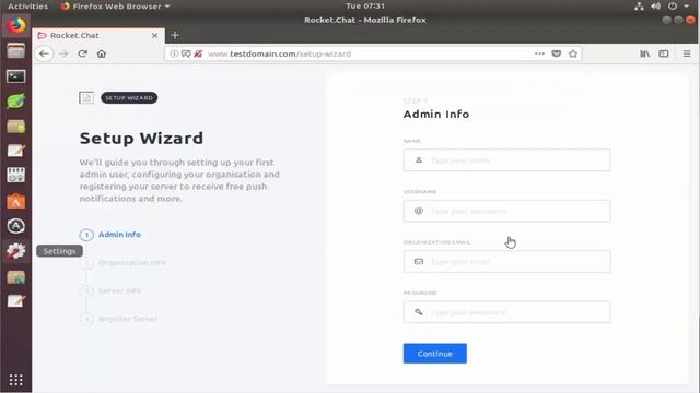 How To install Rocket.Chat Server With Nginx Web Server On Ubuntu 18.04 смотреть онлайн