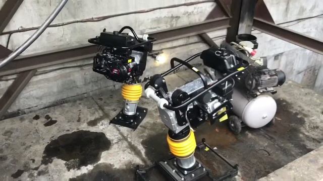 Шлепнога, вибротрамбовка Vektor. смотреть онлайн