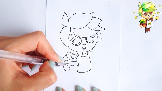 How to draw Herb Cookie | Cookie Run Kingdom смотреть онлайн