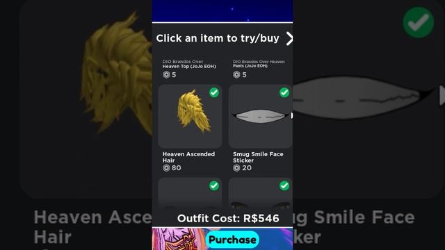Roblox Cosplays: DIO Over Heaven смотреть онлайн