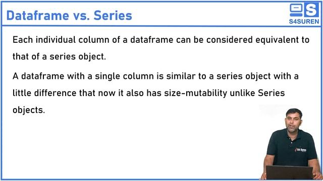DataFrame vs Series 2D Numpy Array CH-1 Python Pandas | Informatics Practices ( IP 065) | Class: 1 смотреть онлайн