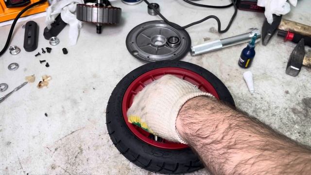 Электросамокат Xiaomi замена подшипников мотора. смотреть онлайн