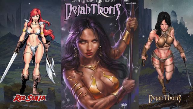 Red Sonja Vs. Dejah Thoris