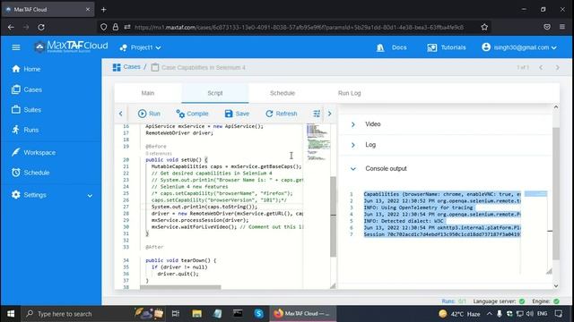 Capabilities in Selenium | Capabilities Selenium 4 | MaxTAF Workspace, Schedule, Settings | Seleniu смотреть онлайн