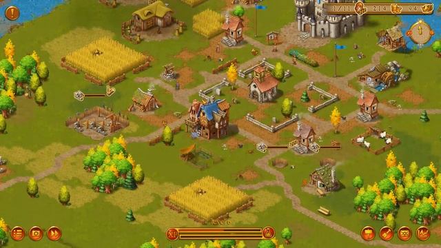 Townsmen Ep 7: Tutorial Done / Tournament Town, Part 1 - First Look - Let's Play, Gameplay смотреть онлайн