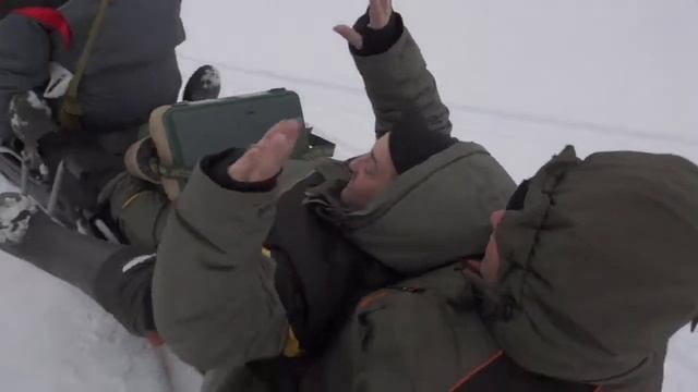 Зимняя рыбалка на мотособаке смотреть онлайн