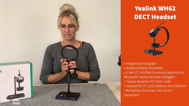 YEALINK WH62 DECT Headset Review + Mikrofon Test смотреть онлайн