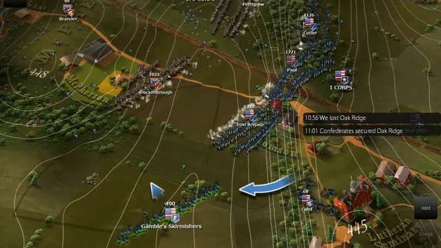 Ultimate General Gettysburg Прохождение. Янки ч.I смотреть онлайн