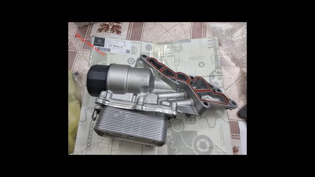 A2721800510 A2721800710 Cụm két làm mát dầu máy M272/M273 смотреть онлайн