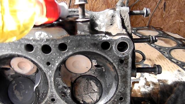 купили рем комлект замена клапонов и притирка