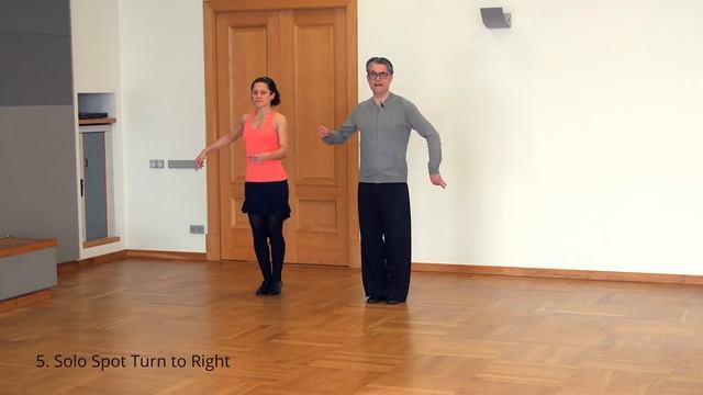 Samba Bounce Exercise and Basic Figures / Latin Dance смотреть онлайн