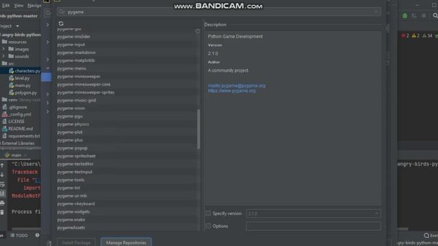 How to Install Pygame On Pycharm 100% Works (Python Program Tutorials) смотреть онлайн