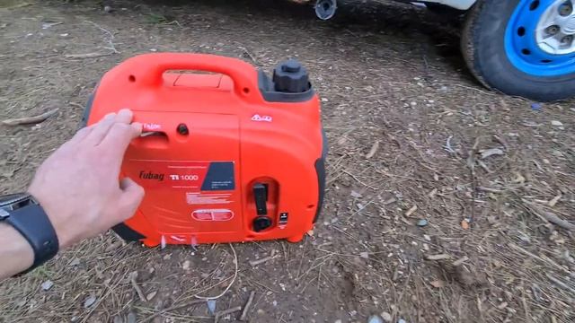 Холодный запуск генератор FUBAG TI 1000 смотреть онлайн
