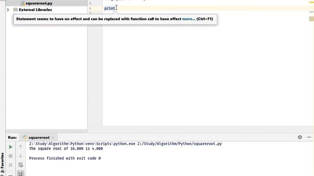 Python Program to Find the Square Root смотреть онлайн