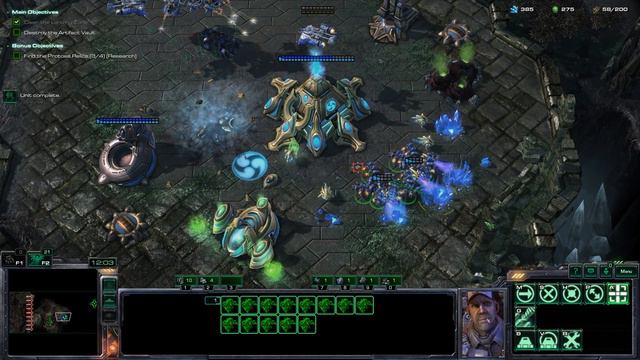 Starcraft 2 Wings Of Liberty Campaign level 19 Playthrough (Supernova) (Hard) - Terran смотреть онлайн