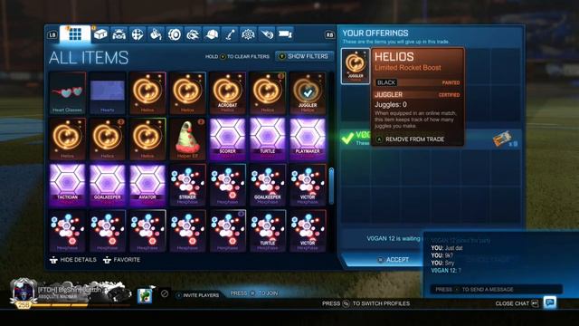 MAKING SO MUCH PROFIT WITH PAINTED ITEMS!! (Rocket League Rich Trading Montage EP 50) смотреть онлайн