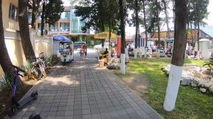 Отдых в Имеретинском курорте, обзор территории Базы отдыха ,,Адлер’’.