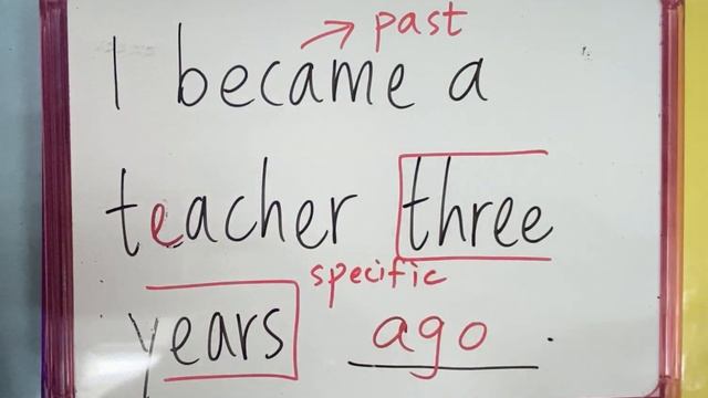 Using 'ago' with the Simple Past Tense смотреть онлайн