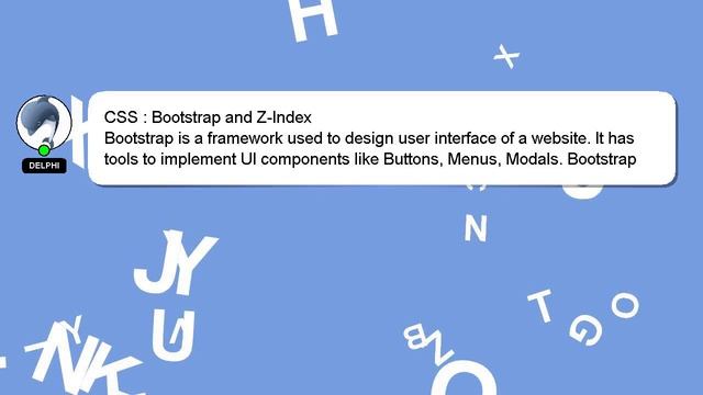 CSS : Bootstrap and Z-Index смотреть онлайн