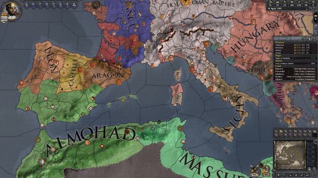 Trebizond: Paradox Mega Campaign - Crusader Kings 2 - Part 1 смотреть онлайн